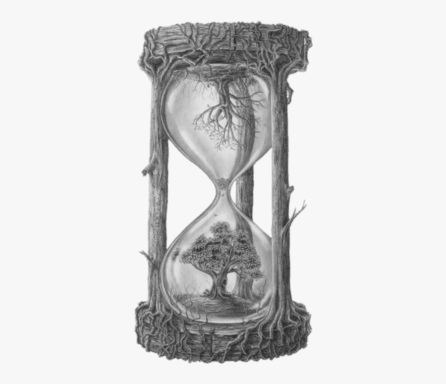 Hourglass Freetoedit - Meaningful Life And Death Drawings, Transparent Clipart