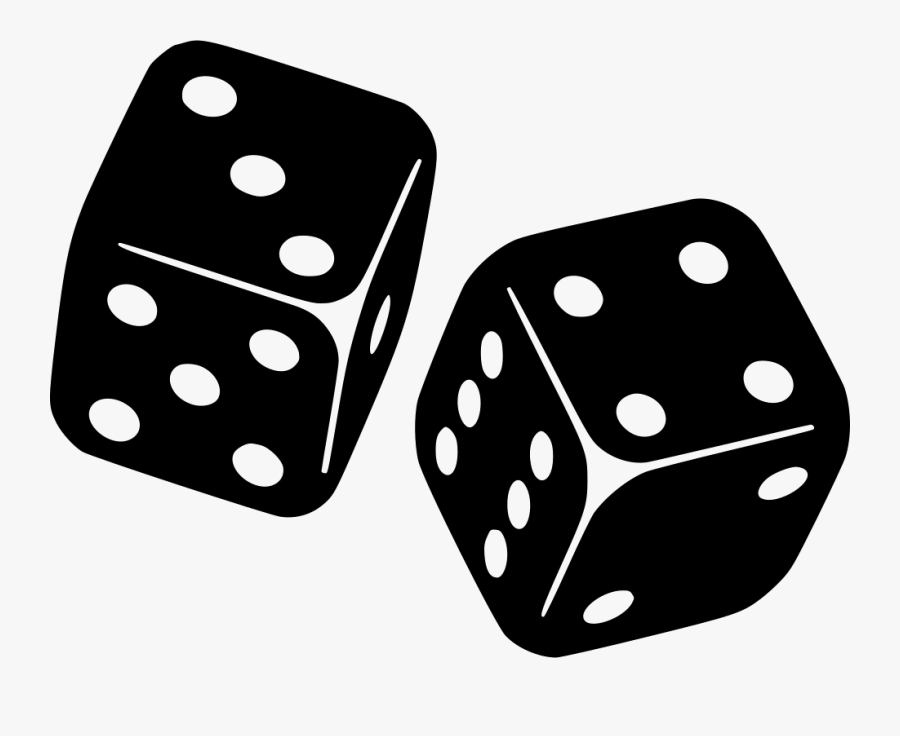 Drawn Dice Svg - Black And White Dice Png , Free Transparent Clipart