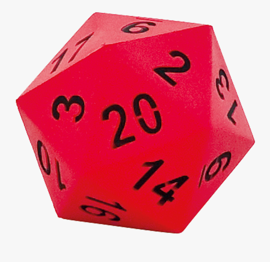 20 Sided Dice Png - Dice Game, Transparent Clipart