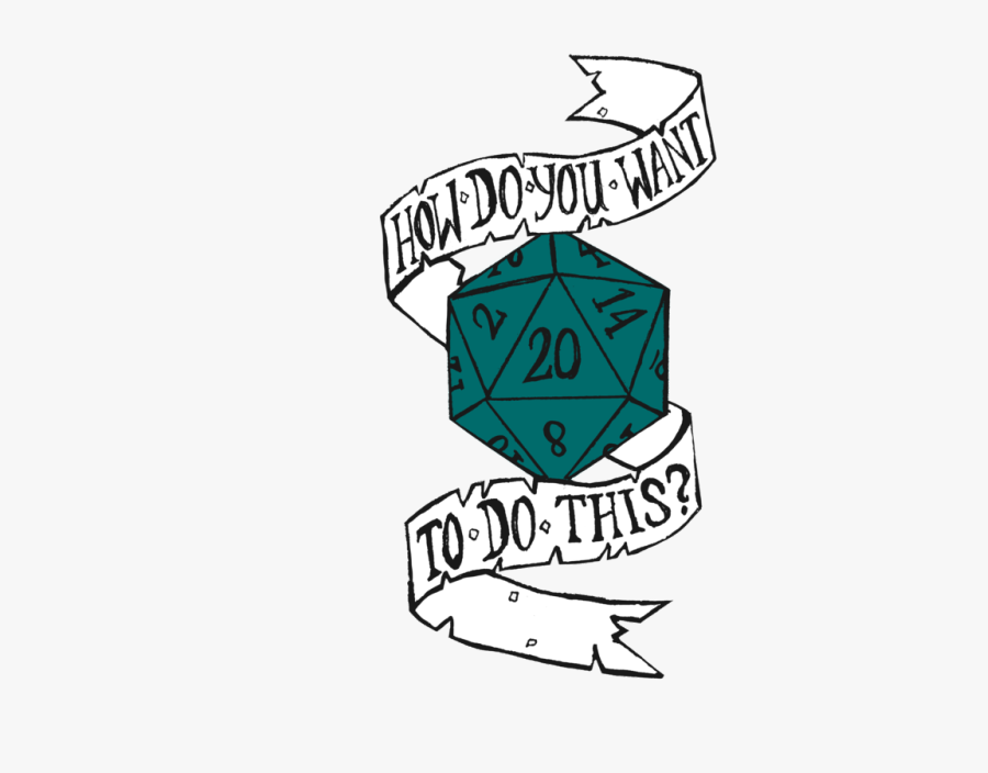 D20 How Do You Want To Do, Transparent Clipart