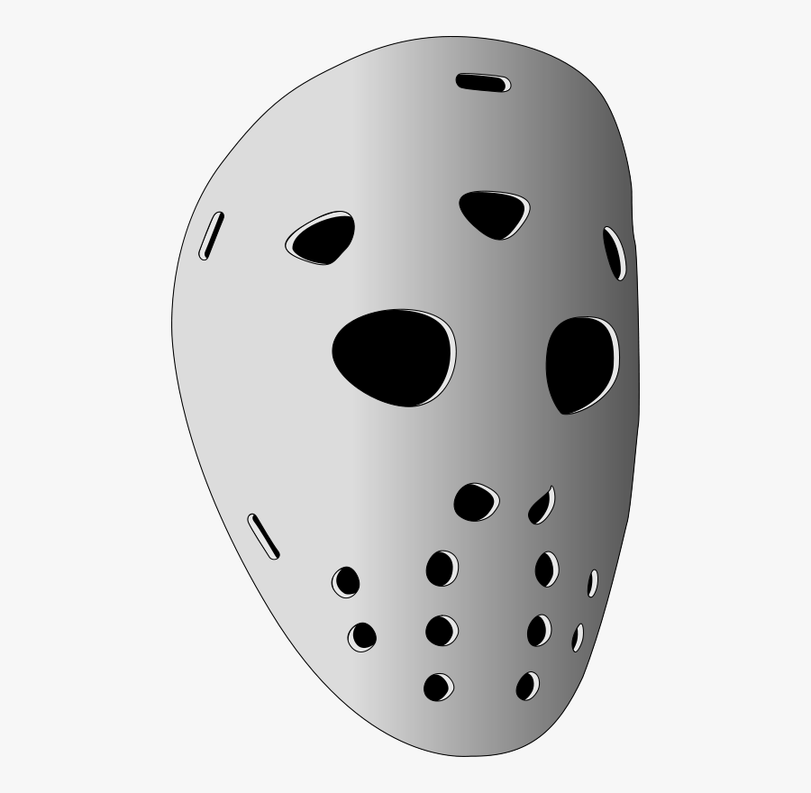 Hockey Mask - Old Goalie Mask Png, Transparent Clipart