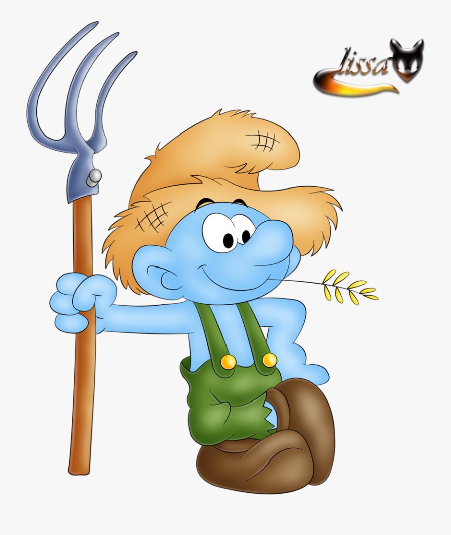 Clipart Smurf Characters, Transparent Clipart