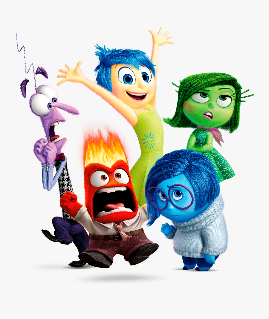 Transparent Inside Out Clipart - Inside Out Characters Png, Transparent Clipart