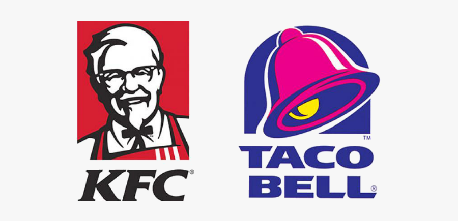 Kfc Taco Bell Logo, Transparent Clipart