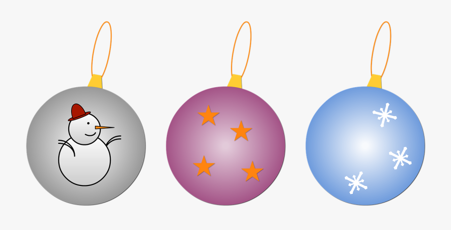 Christmas Balls Christmas Decorations Free Picture - Christmas Ornament, Transparent Clipart