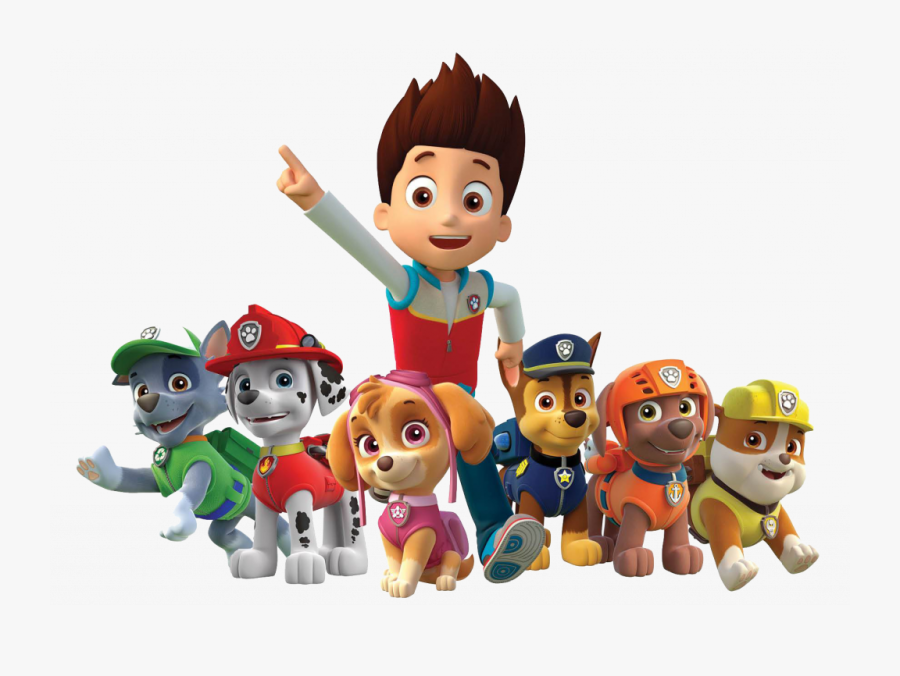 Paw Patrol Characters Pictures Coloring Books Outstanding - Paw Patrol Transparent Background, Transparent Clipart