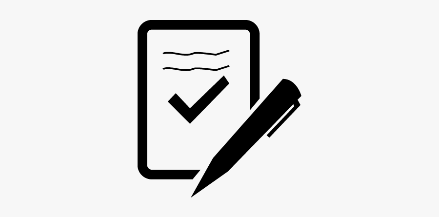 Notepad Pen, Writing Pad, Pencil, Paper Icon - Pen Writing Icone Png, Transparent Clipart