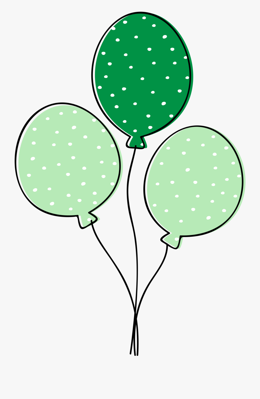 Green Baby Balloon Clipart, Transparent Clipart