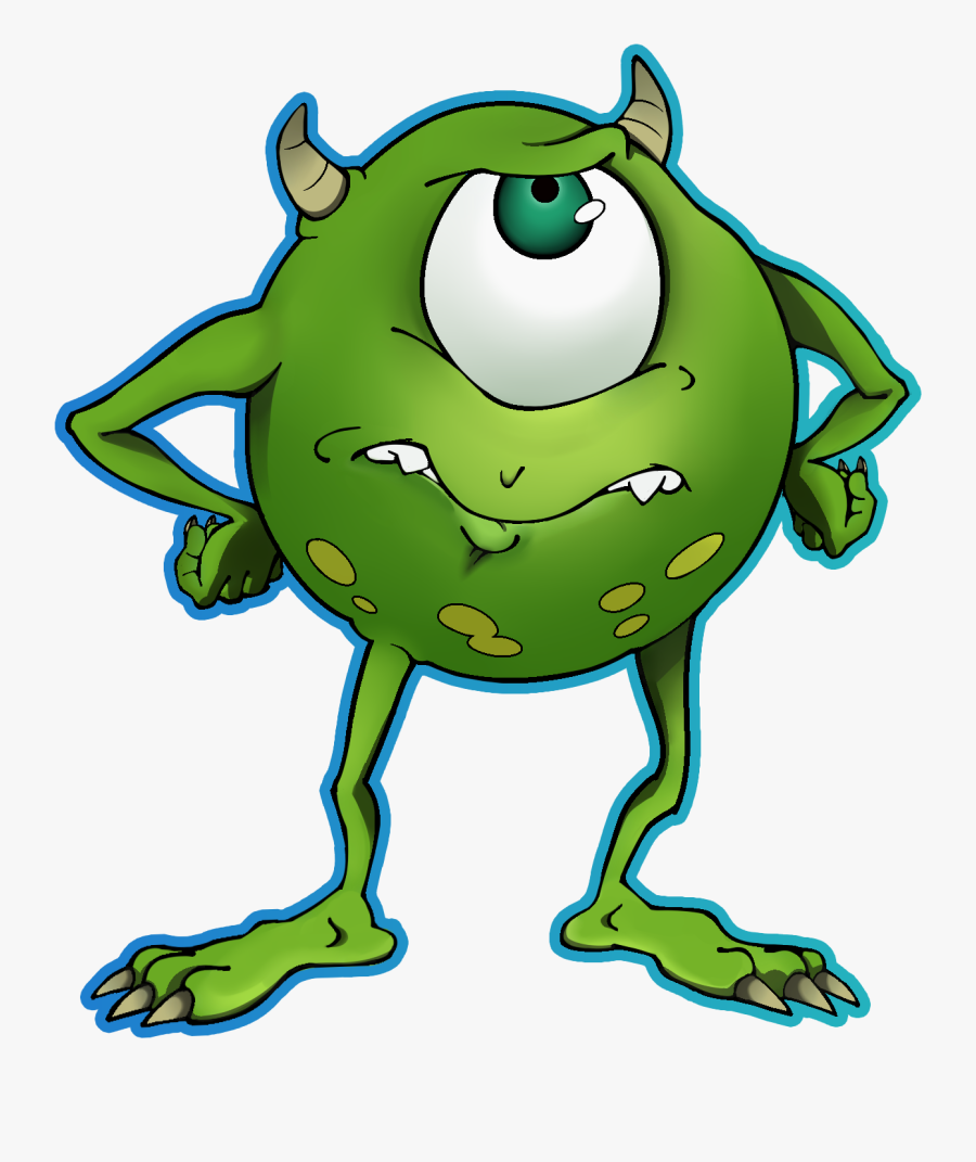 Mister Wazowski - Cartoon - Cartoon , Free Transparent Clipart - ClipartKey