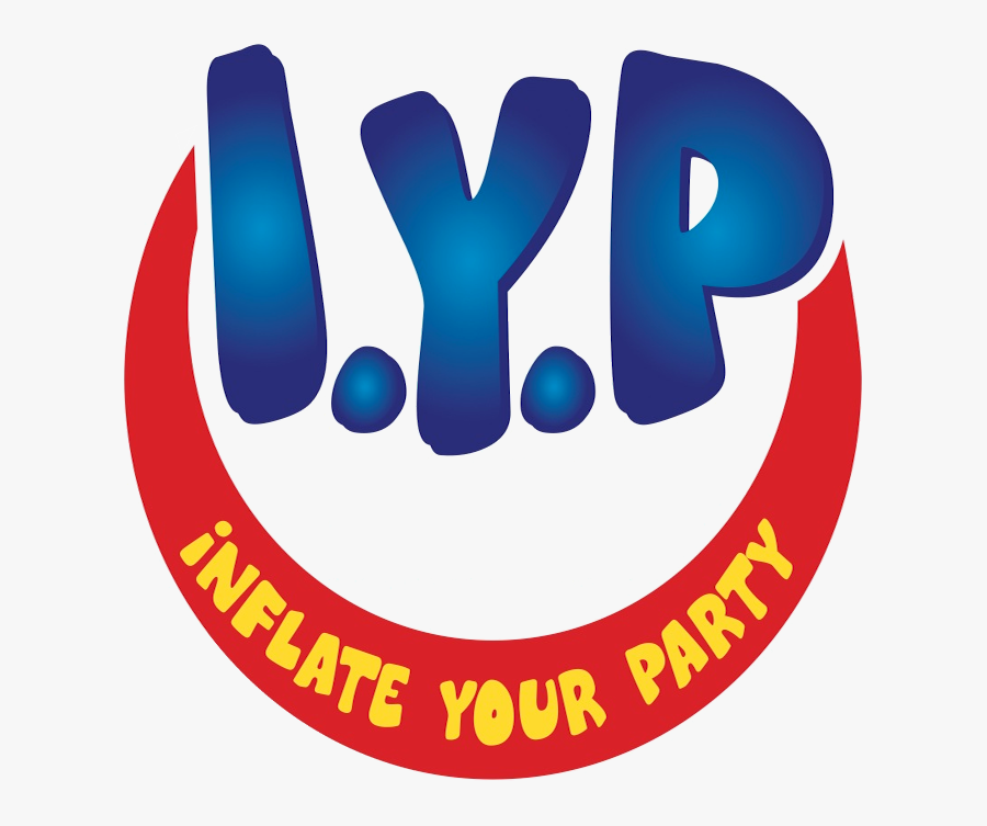 Inflate Your Party Logo And Header - Circle, Transparent Clipart