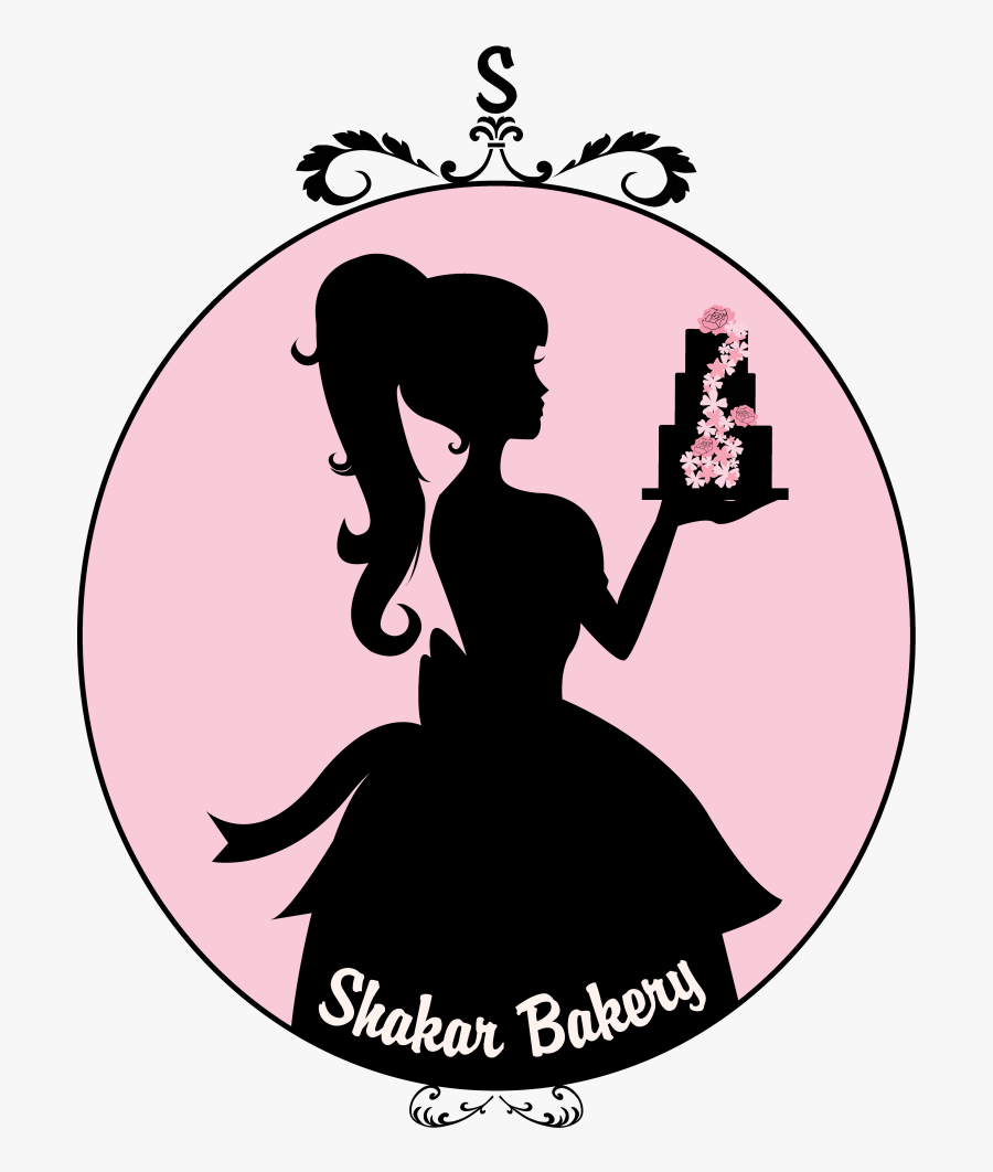 Pie Clipart Lady Baker - Logo Bakery N Cakes, Transparent Clipart