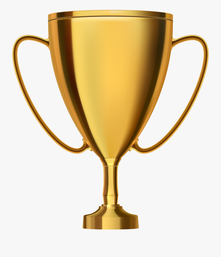 Gold Trophy Cup Transparent Png Clip Art, Transparent Clipart