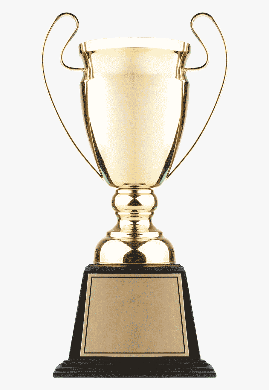 Trophy Golden Cup Photography Award Stock Clipart - Trophy, Transparent Clipart