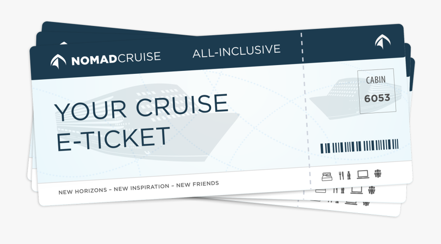 Clip Art Cruise Boarding Pass - Cruise Ship Ticket Png, Transparent Clipart