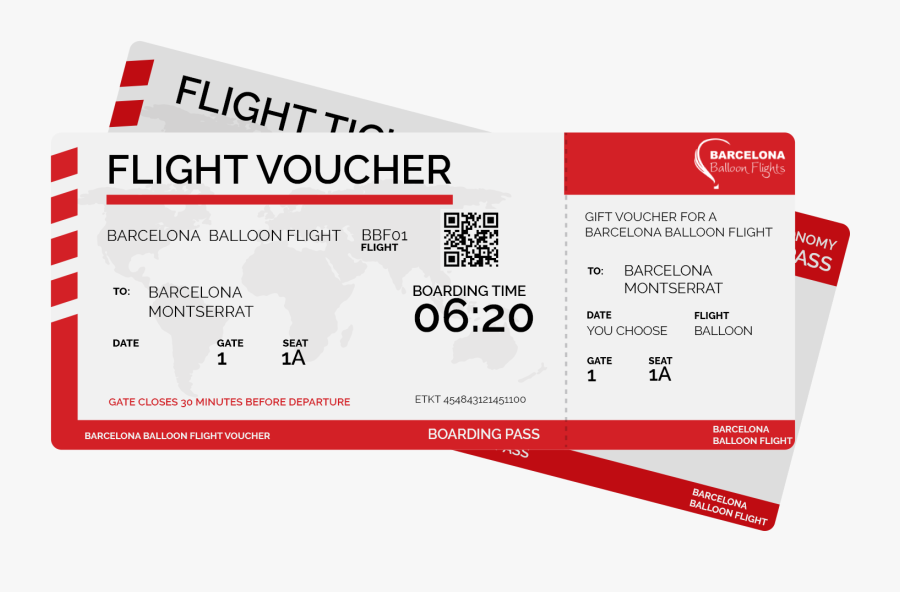 Clip Art Fake Boarding Pass - Voucher Number Flight Ticket, Transparent Clipart