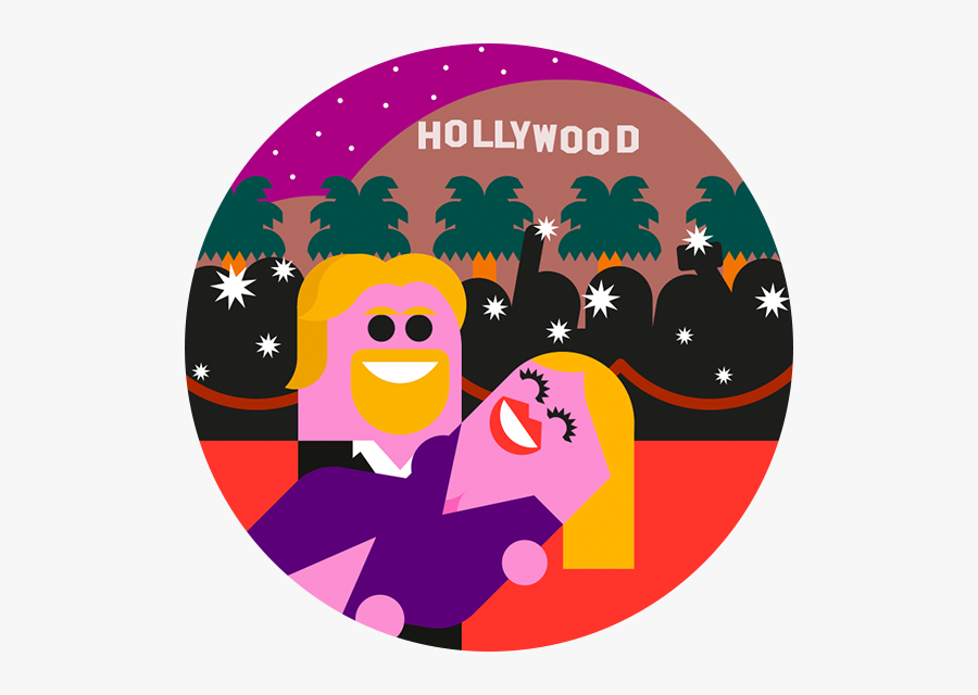 Los Angeles Montage - Hollywood, Transparent Clipart