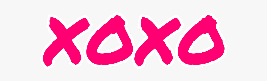 #xoxo #hugs And Kisses, Transparent Clipart