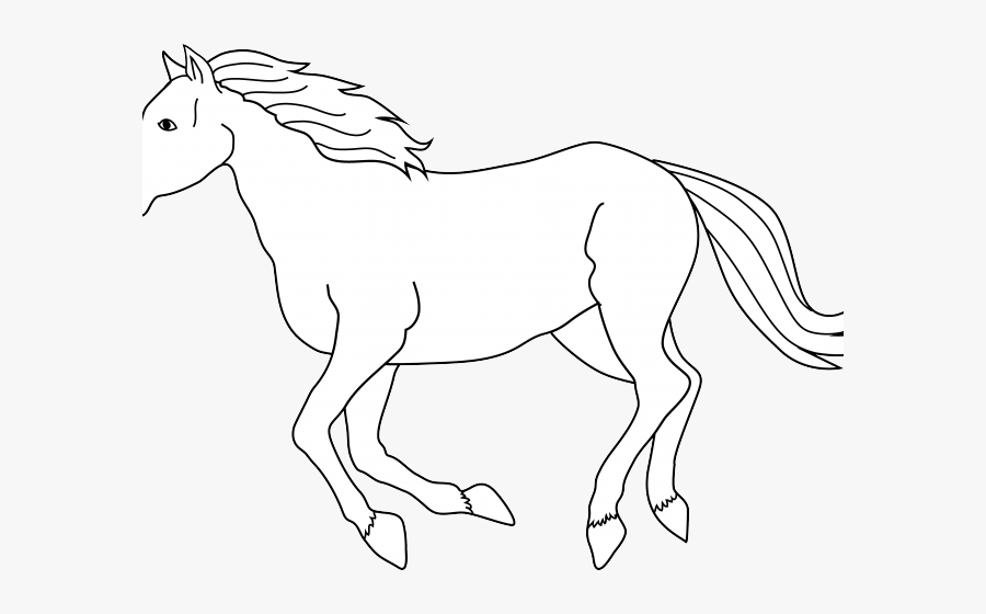 White Horse Clipart Png, Transparent Clipart