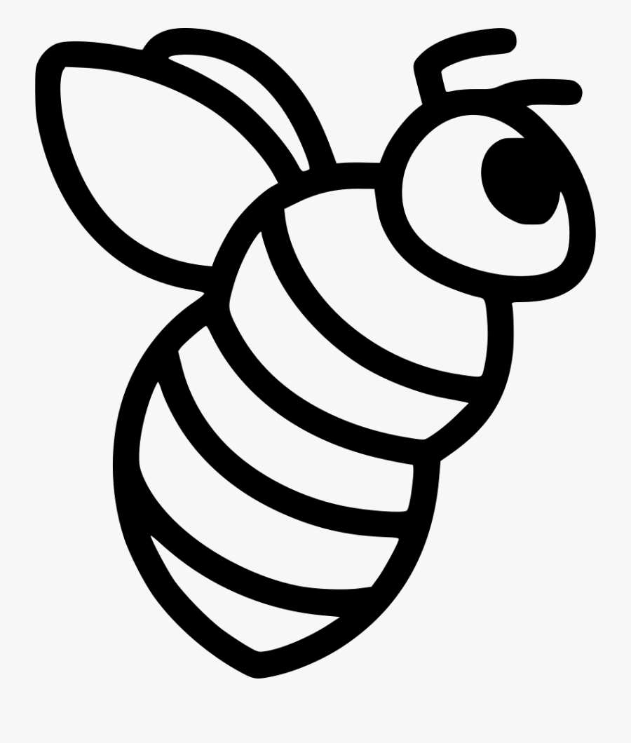 Bumblebee - Bee Icon Png Transparent, Transparent Clipart