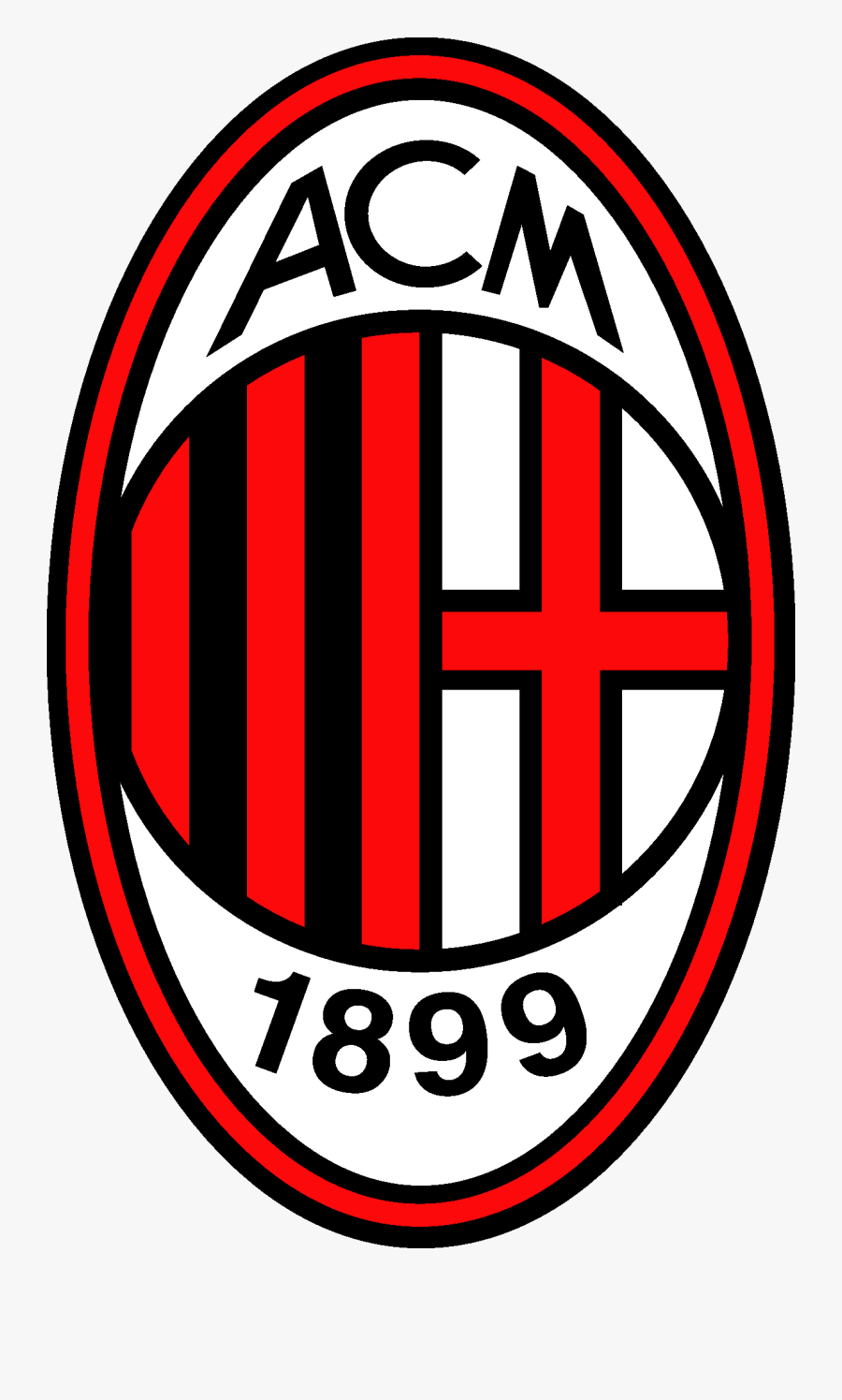 Ac Milan Logo - Ac Milan Logo Png, Transparent Clipart