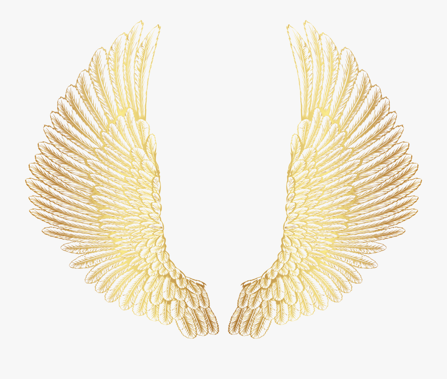 Gold Wings Clipart Png, Transparent Clipart