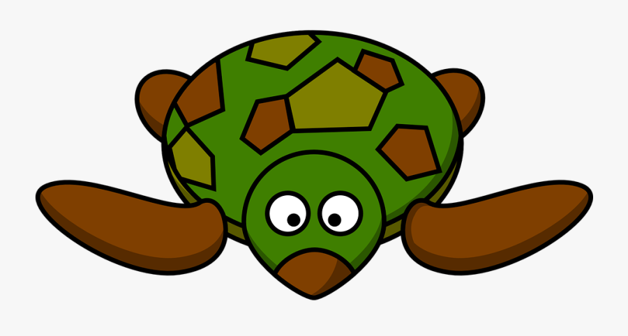 Transparent Cute Turtle Png - Cartoon Turtle No Background , Free ...