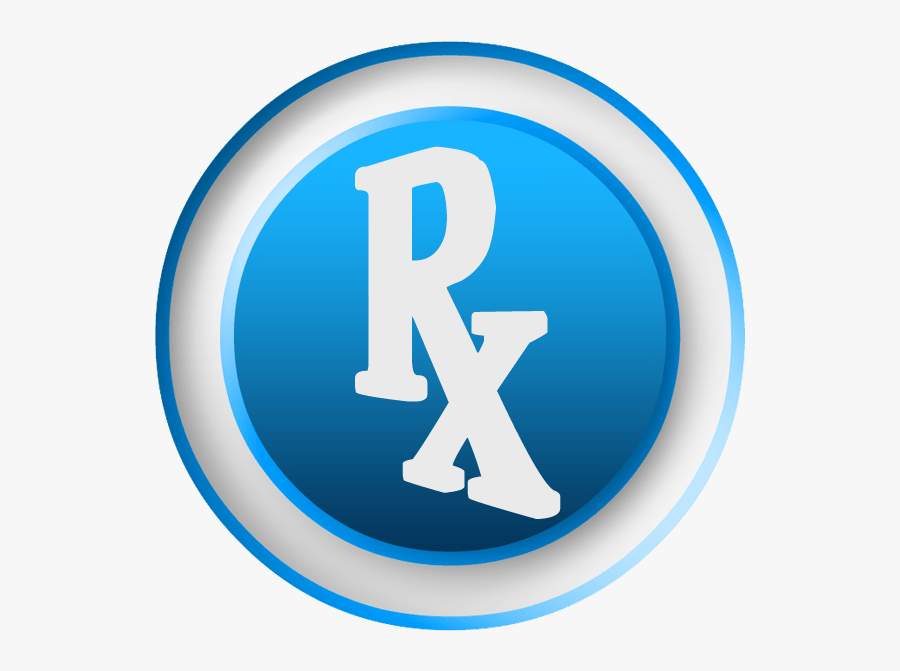 Pharmacy Rx - Pharmacist Symbols, Transparent Clipart