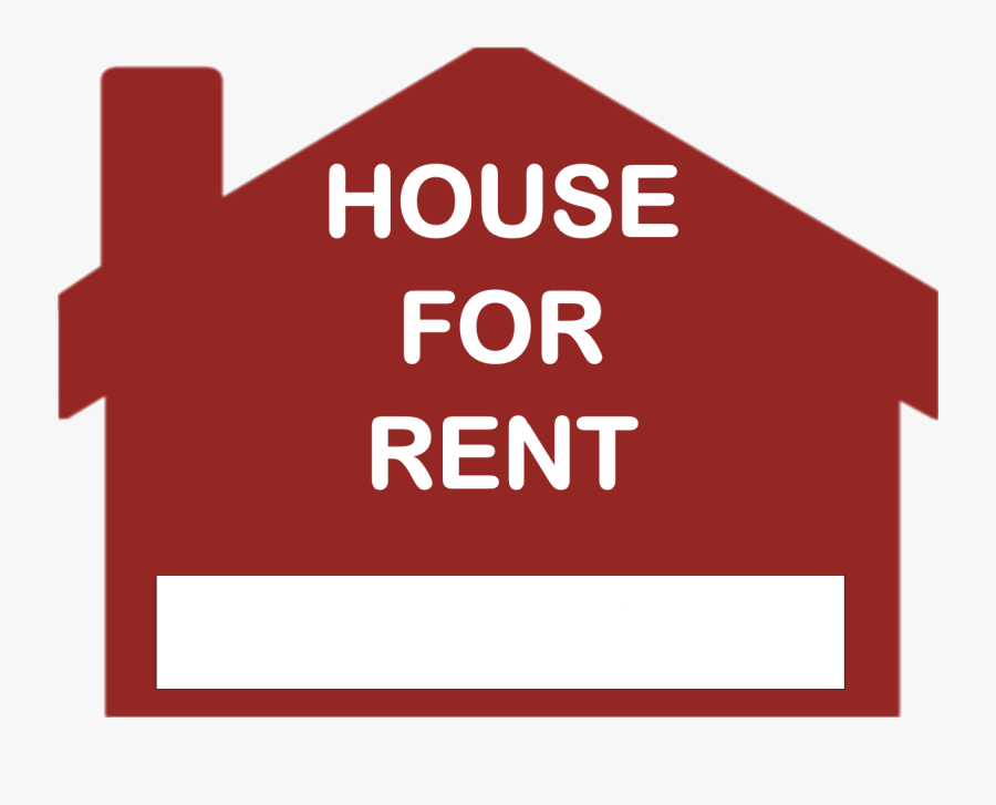 House For Rent Sign - House To Rent Sign, Transparent Clipart