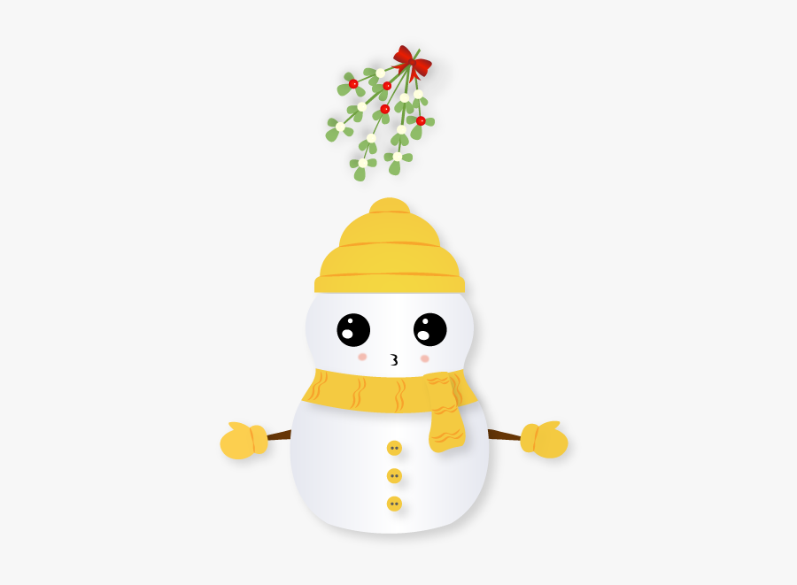 Christmas Holiday Emoji Messages Sticker-3 - Snowman, Transparent Clipart