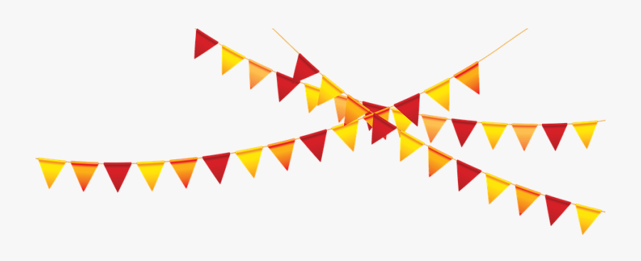 Oktoberfest Banner, Bunting, Oktoberfest - 素材 周年 3, Transparent Clipart