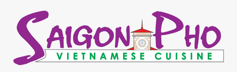 Saigon Pho Logo, Transparent Clipart
