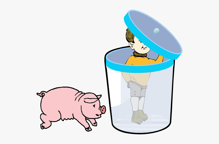 Pig In The Gingerbread Man, Transparent Clipart