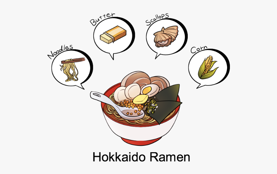 Hokkaido Dishes, Transparent Clipart