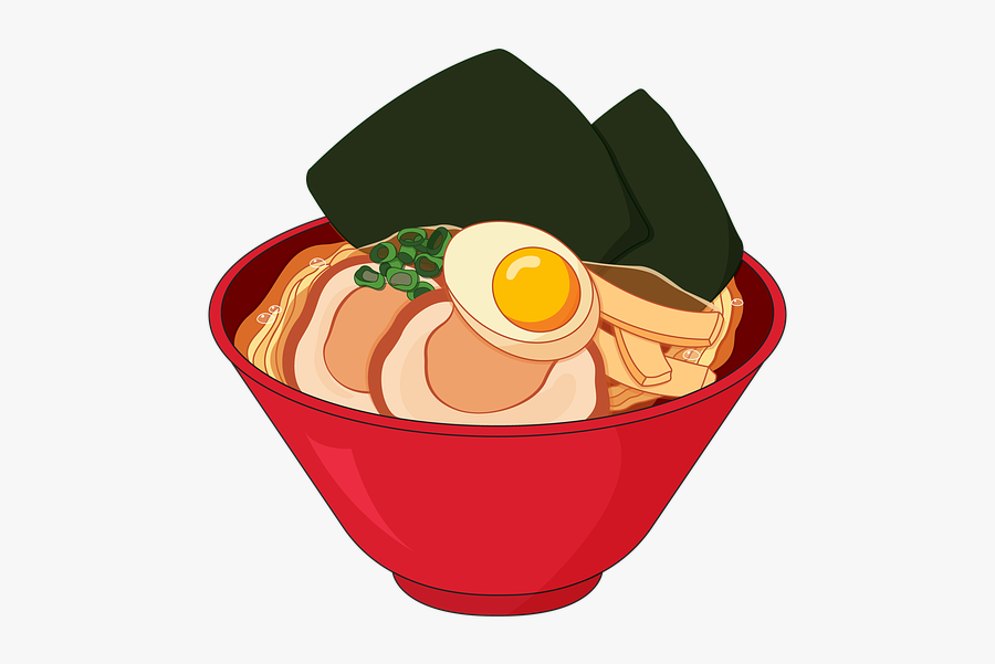 Japanese Noodles, Japanese Food, Ramen - Cartoon Ramen Png , Free