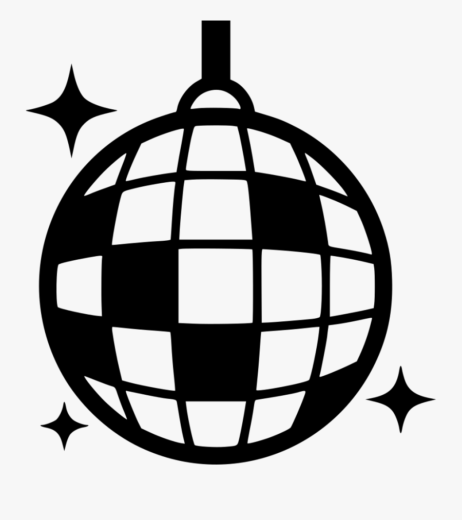 Disco Ball Black Transparent, Transparent Clipart