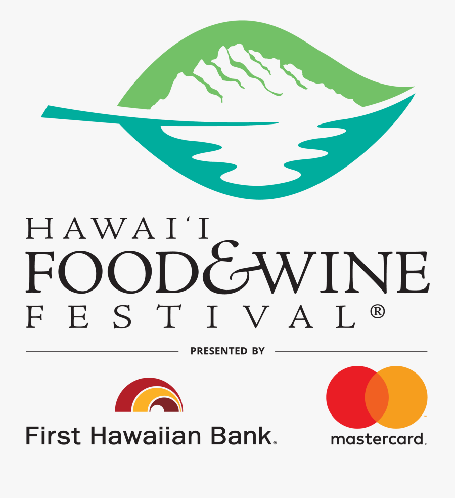 Hawaii Food And Wine Festival Logo, Transparent Clipart