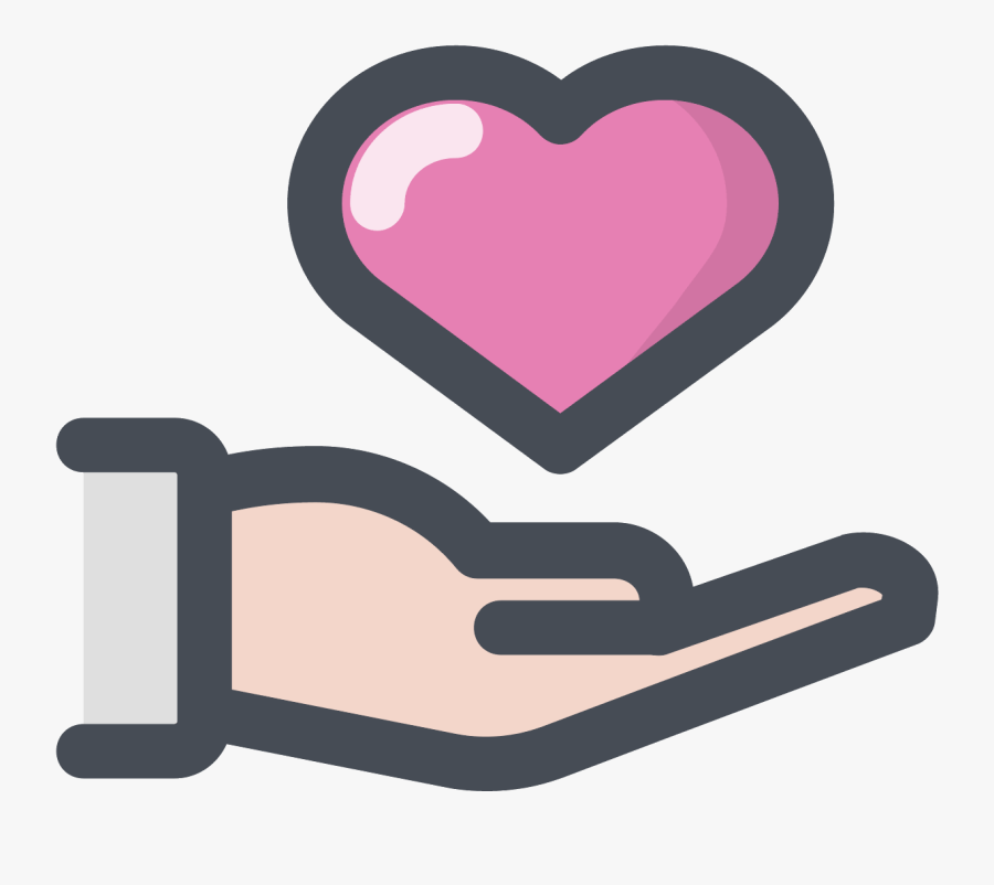 Icon Love Pink Png, Transparent Clipart