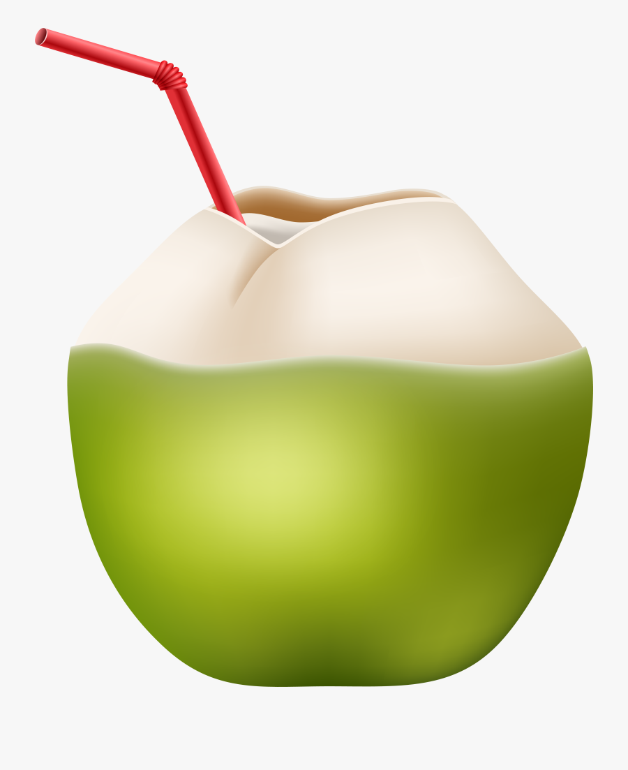 Exotic Coconut Drink Green Apple Png Download Free, Transparent Clipart