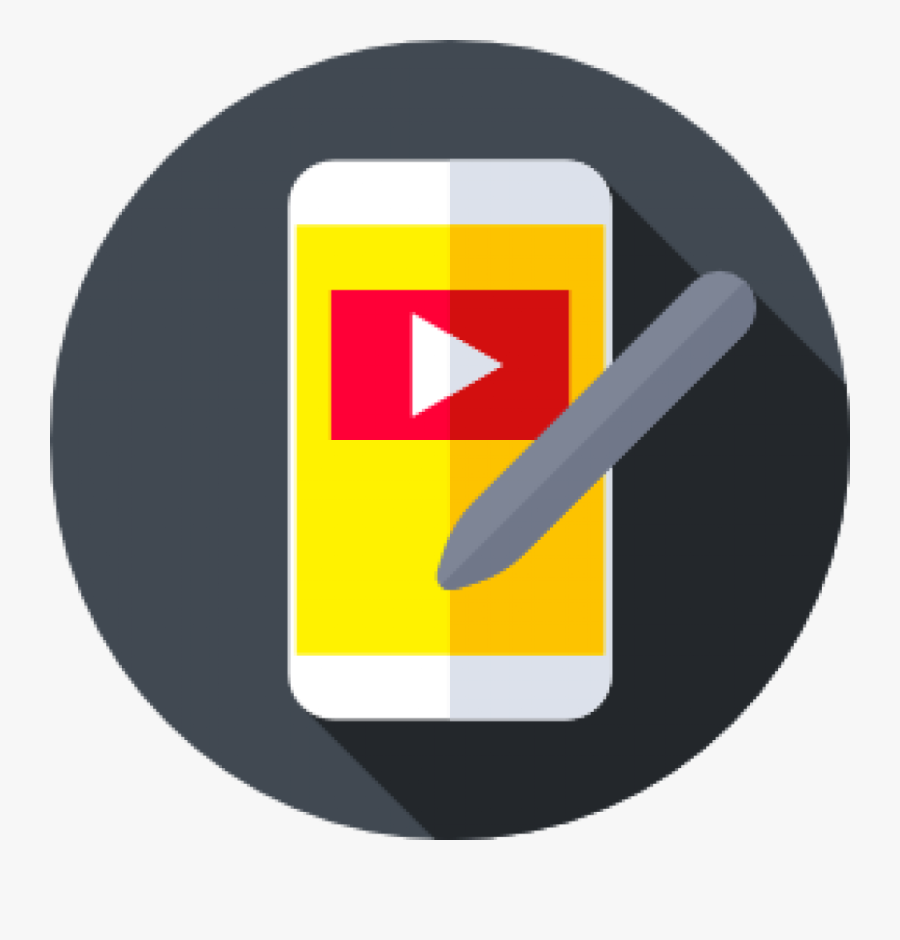 App Promotional Video - Video Editing In Vector, Transparent Clipart
