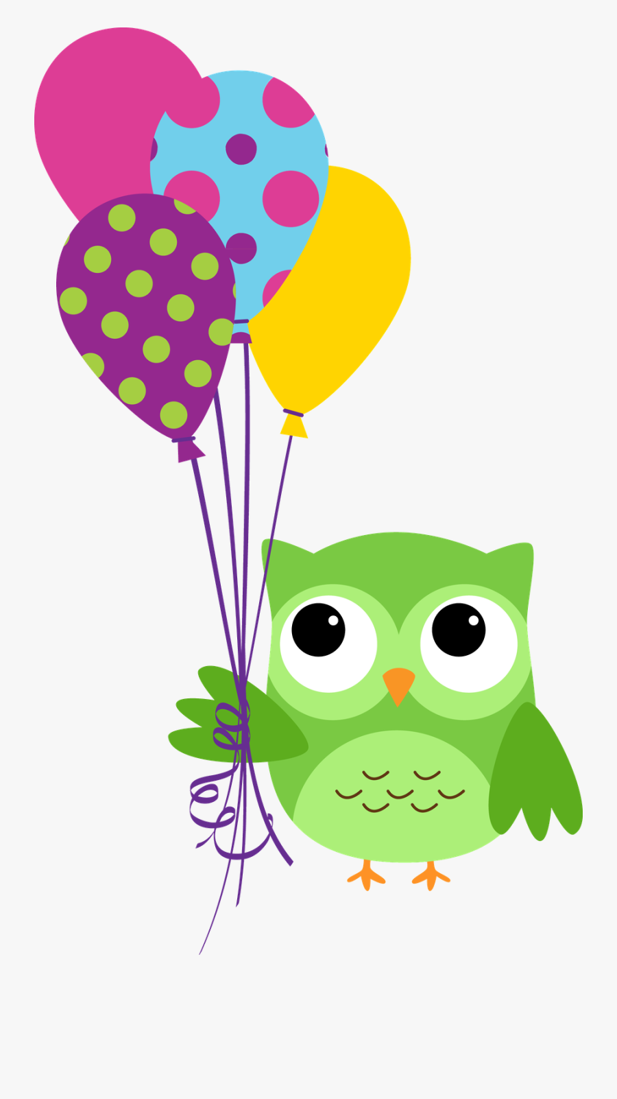Party Owl Clip Art, Transparent Clipart