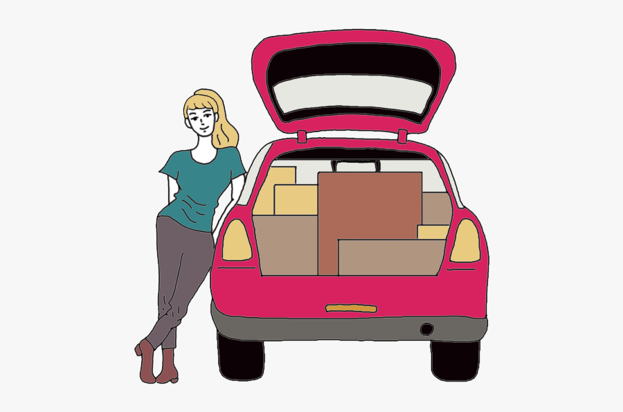 Car Boot Dream Dictionary - Open Car Trunk Clipart, Transparent Clipart