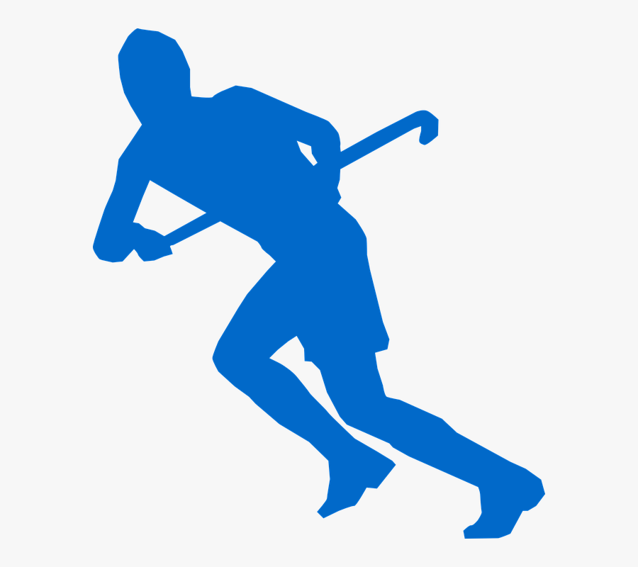 Hockey, Hockey Stick, Running, Attack, Run, Sports - Field Hockey Player Png, Transparent Clipart