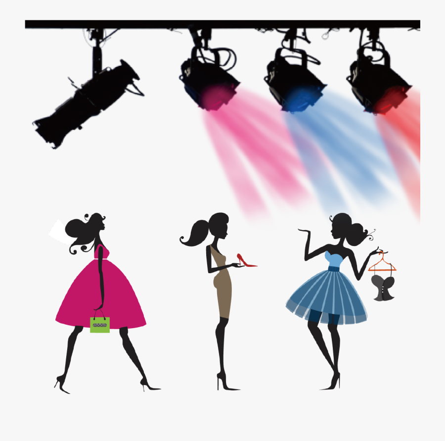 Fashion Clipart Fashion Show - Fashion Clipart Transparent Background, Transparent Clipart