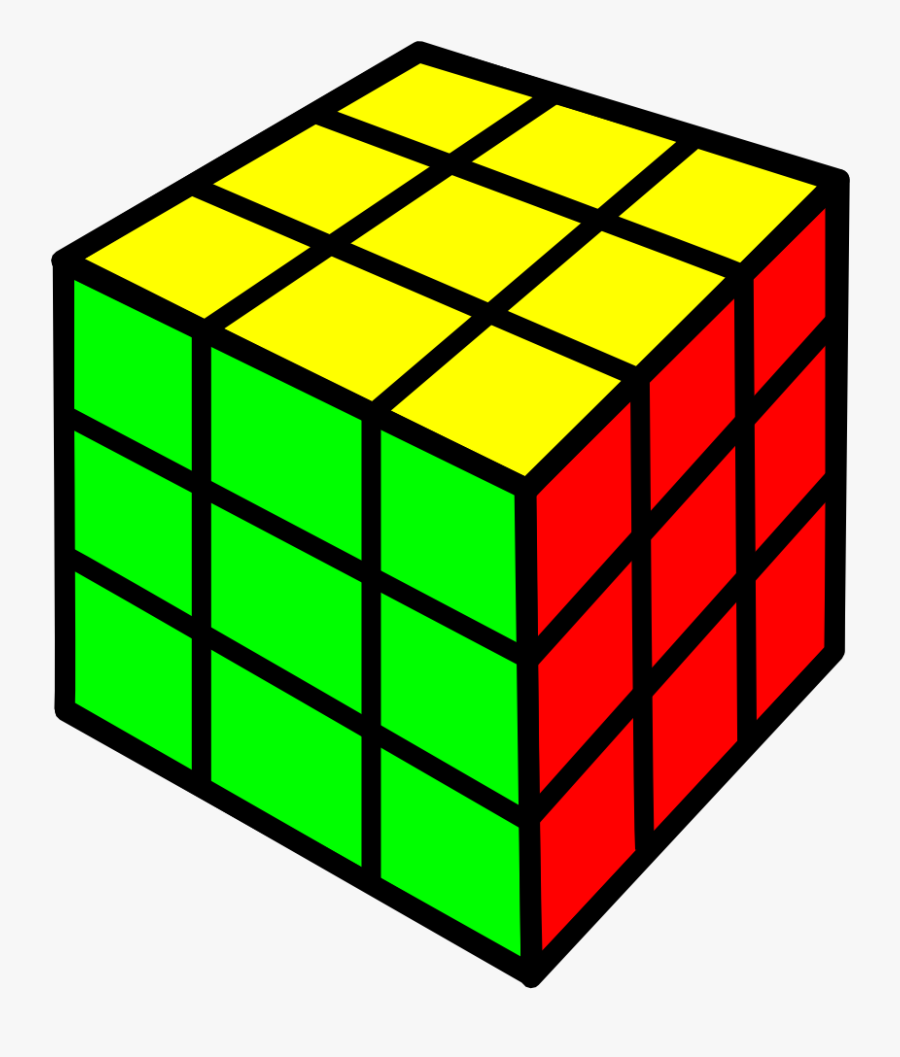 Rubik Cube - Clip Arts, Transparent Clipart