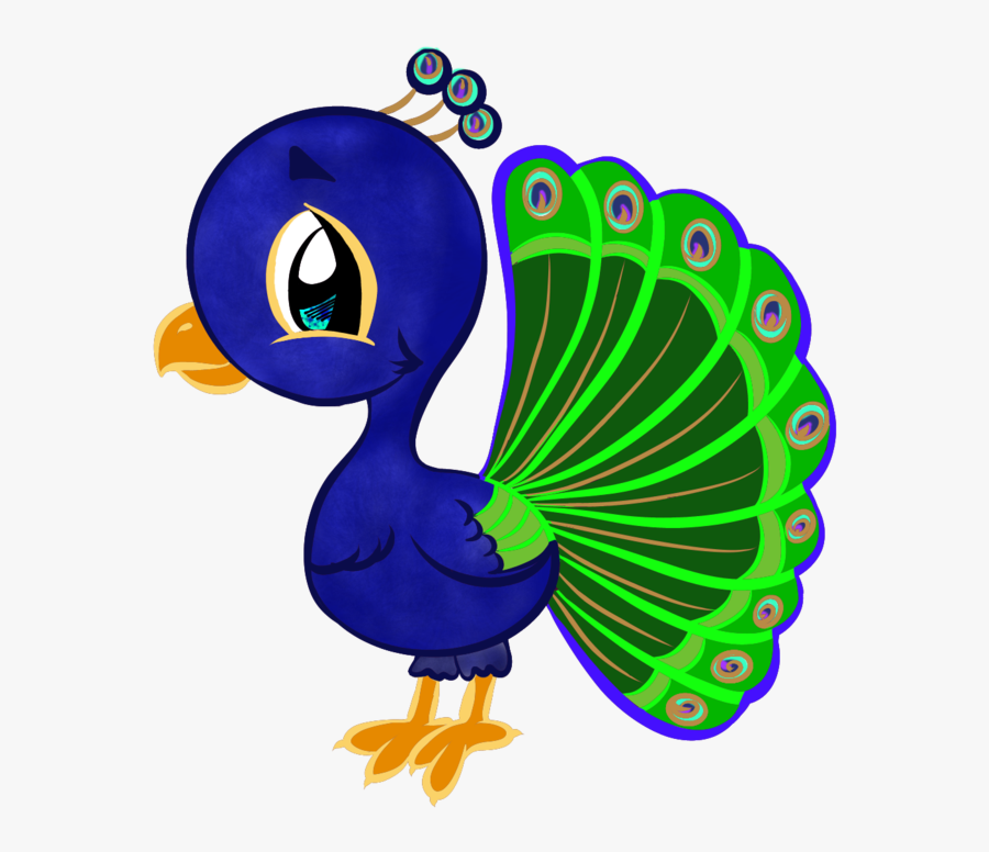 Drawing Peacocks Huge Freebie Download For - Cartoon Peacocks To Draw, Transparent Clipart