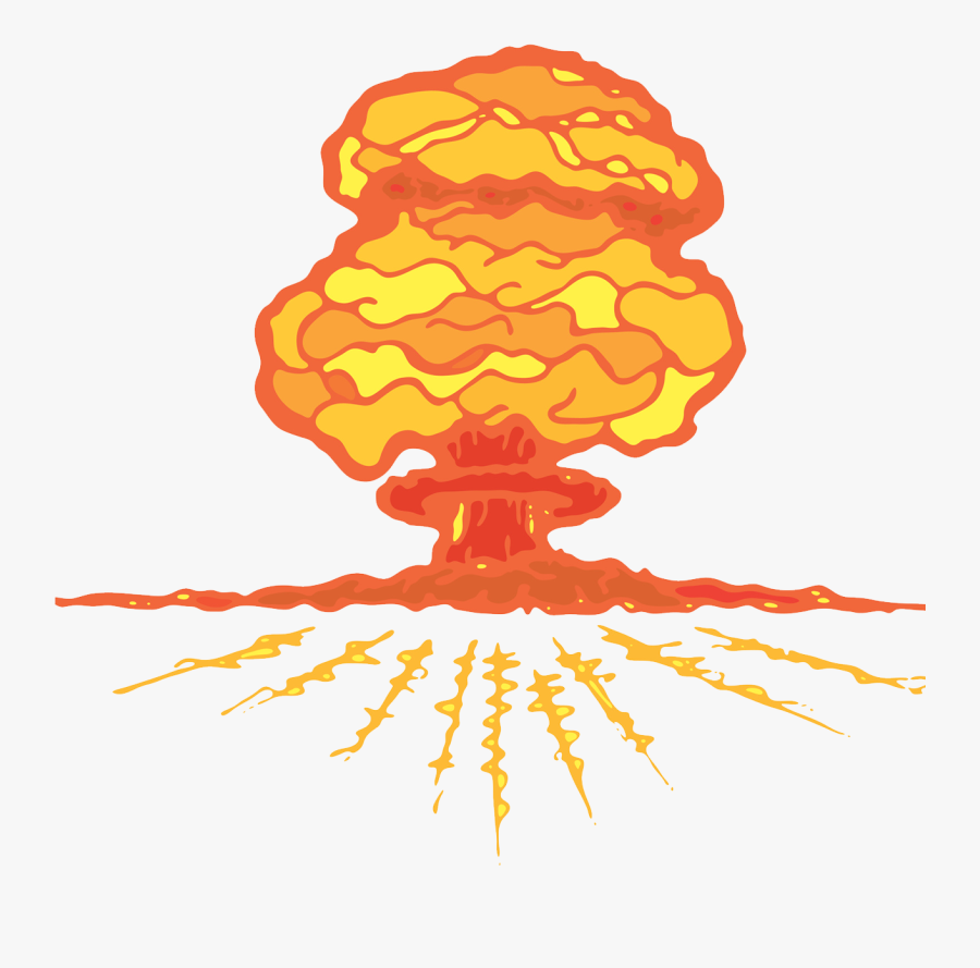 Mushroom Cloud Nuclear Explosion Nuclear Weapon - Bomba ...