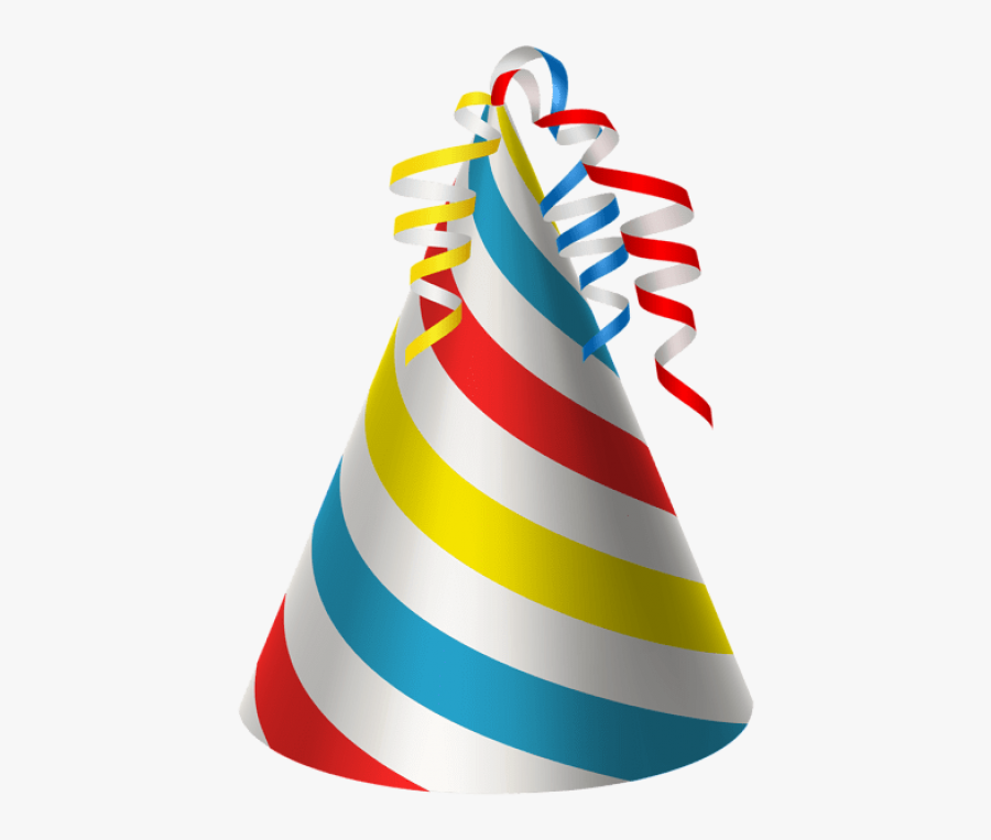 Birthday Party Hat Png - Party Hat Transparent Background, Transparent Clipart