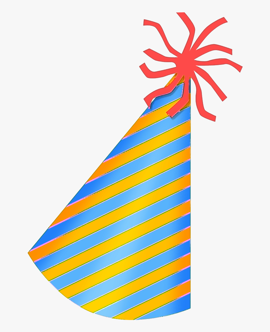Birthday Hat Clipart - Transparent Background Birthday Hat Png, Transparent Clipart