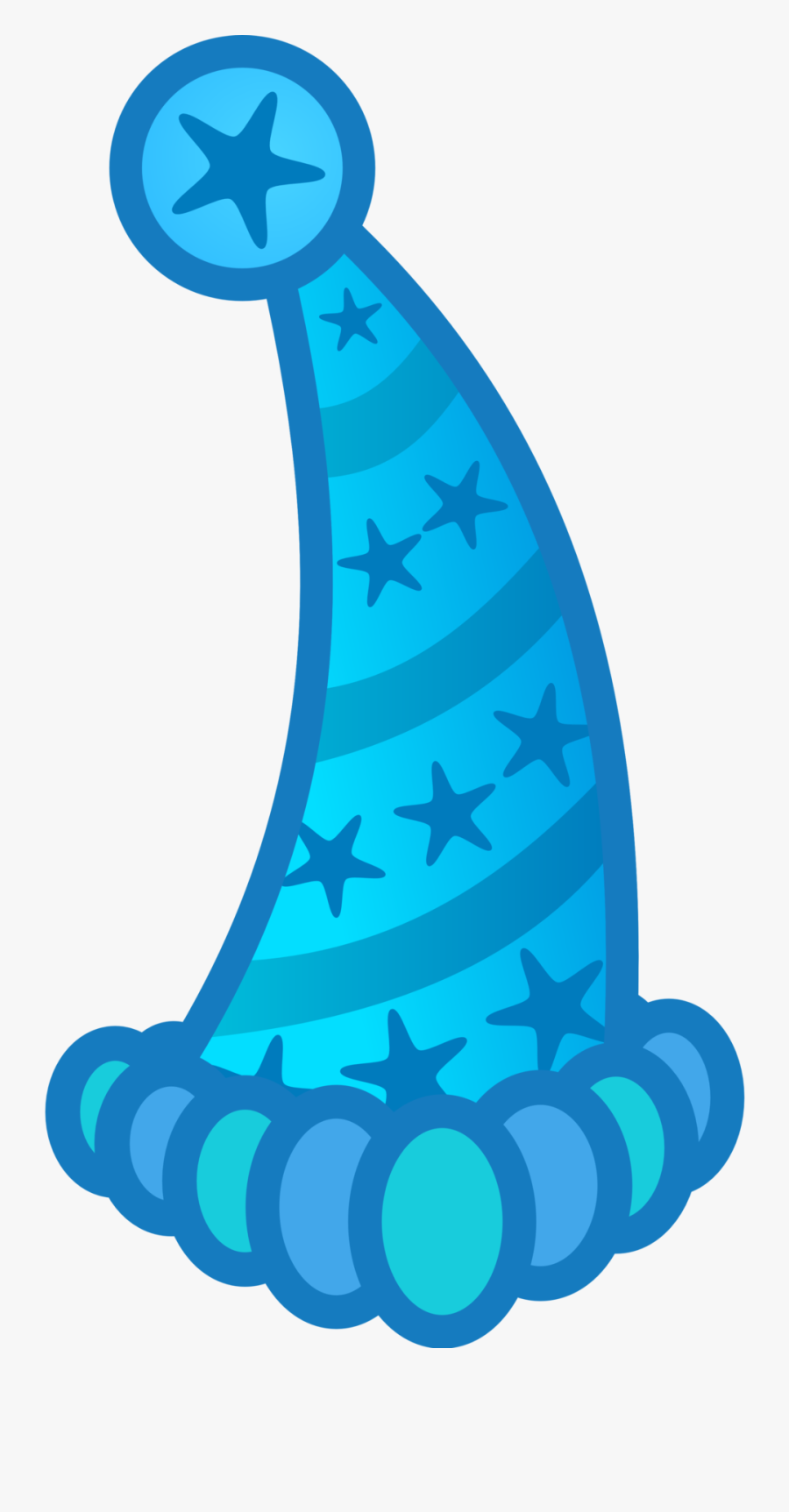 Party Hat - Birthday Cap In Blue, Transparent Clipart