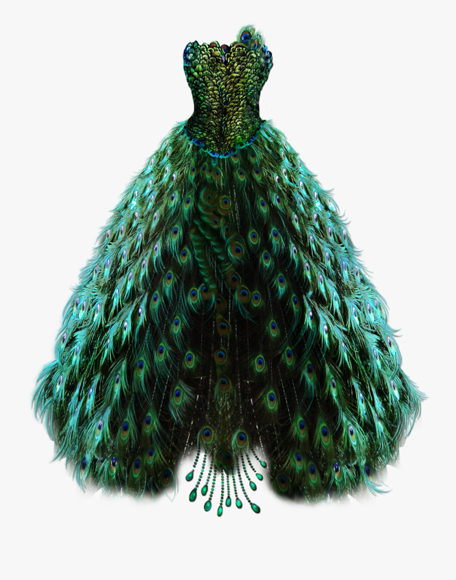 peacock feather dress for baby